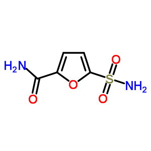 (9ci)-5-(氨基磺?；?-2-呋喃羧酰胺結(jié)構(gòu)式_87299-80-7結(jié)構(gòu)式