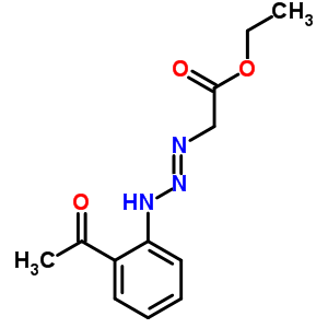 2-[(2-乙?；交?氨基]二氮雜烯乙酸乙酯結(jié)構(gòu)式_87604-94-2結(jié)構(gòu)式