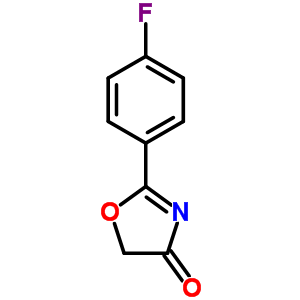 2-(4-氟苯基)-4(5h)-噁唑酮結(jié)構(gòu)式_897027-68-8結(jié)構(gòu)式