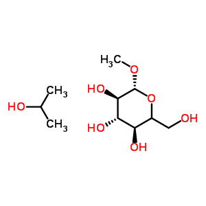 2-丙醇-甲基(5Xi)-beta-D-木糖基-吡喃己糖苷(1:1)結(jié)構(gòu)式_911673-07-9結(jié)構(gòu)式