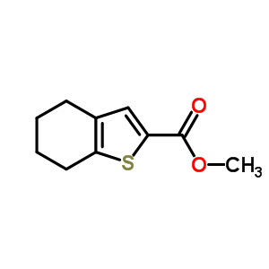 4,5,6,7-四氫-1-苯并噻吩-2-羧酸甲酯結構式_91489-09-7結構式