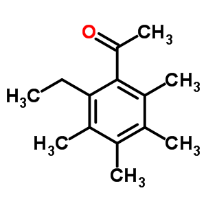 1-(2-乙基-3,4,5,6-四甲基苯基)-乙酮結(jié)構(gòu)式_92300-31-7結(jié)構(gòu)式