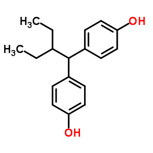 4-[2-乙基-1-(4-羥基苯基)丁基]苯酚結(jié)構(gòu)式_92569-29-4結(jié)構(gòu)式