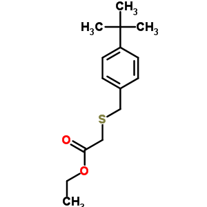 2-[(4-叔丁基苯基)甲基磺?；鵠乙酸乙酯結(jié)構(gòu)式_92595-31-8結(jié)構(gòu)式