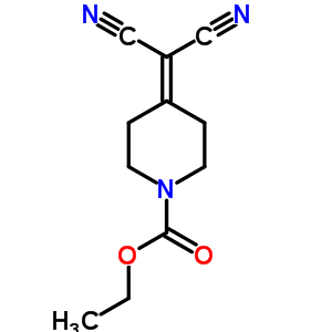 4-(二氰基亞甲基)-哌啶-1-羧酸乙酯結(jié)構(gòu)式_930112-89-3結(jié)構(gòu)式