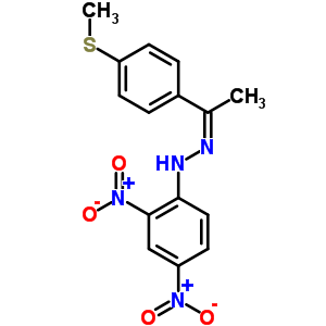 N-[1-(4-甲基磺?；交?亞乙基氨基]-2,4-二硝基-苯胺結構式_93734-76-0結構式