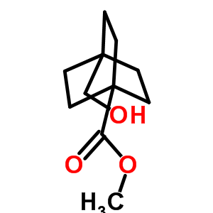 4-(羥基甲基)雙環(huán)[2.2.2]辛烷-1-羧酸甲酯結(jié)構(gòu)式_94994-15-7結(jié)構(gòu)式