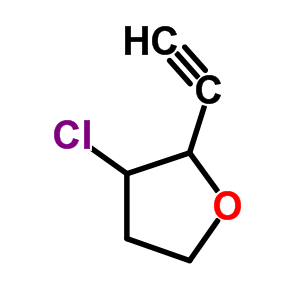 (6ci)-3-氯-2-乙炔四氫-呋喃結(jié)構(gòu)式_98198-80-2結(jié)構(gòu)式